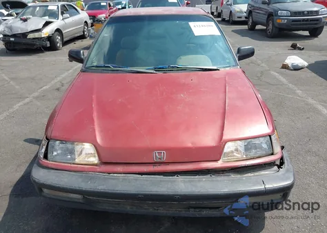 1990 Honda Civic Dx z USA, uszkodzony, nr VIN 2HGED6456LH508221